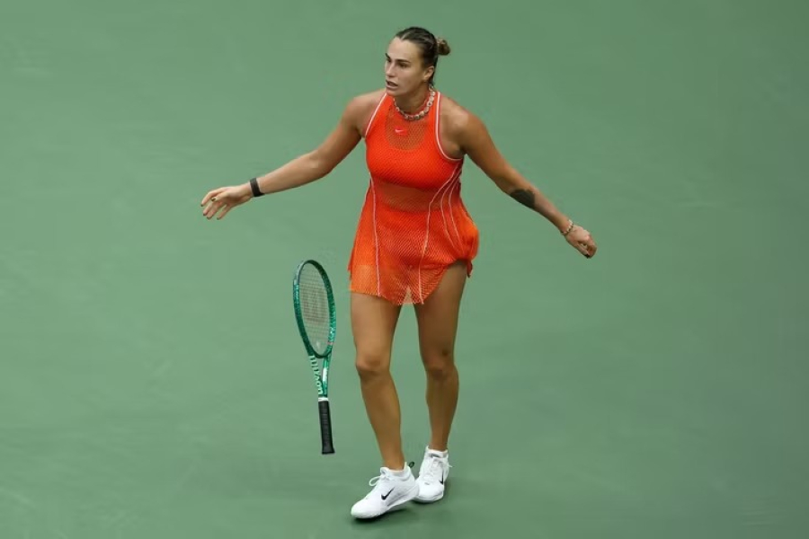Соболенко оштрафовали на $7,5 тысяч за поведение во время финала US Open