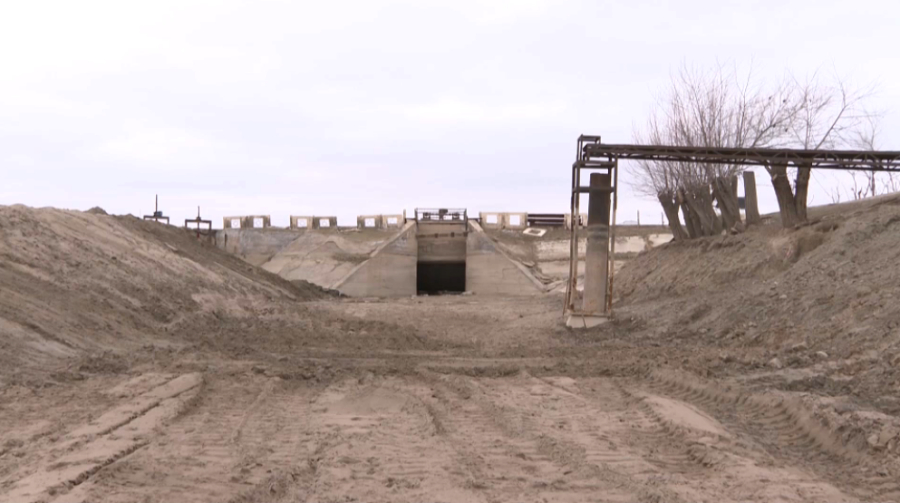 Подготовка оросительных каналов в Кызылординской области