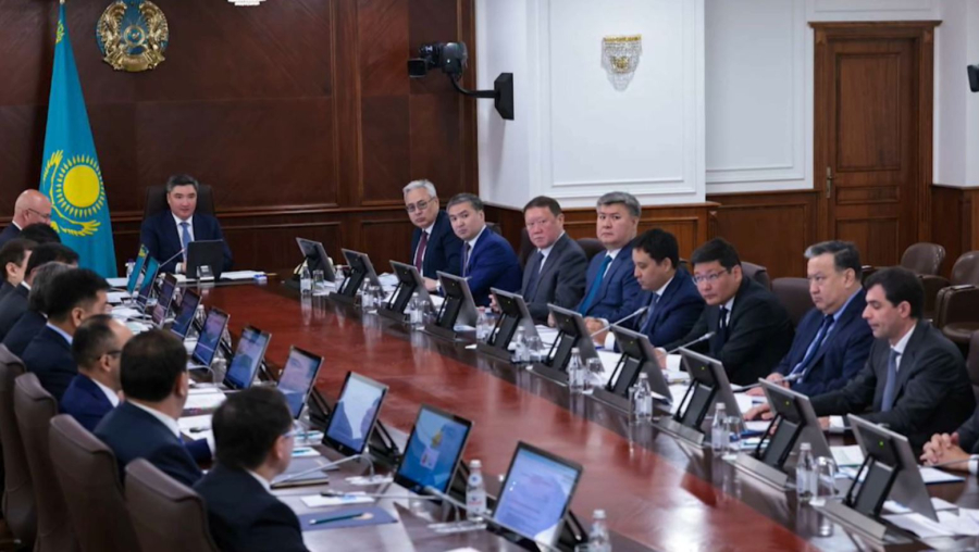 Үкіметте ірі өнеркәсіп жобаларының жүзеге асуы қаралды