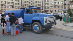 Ақтауда резервуарларды толтырып алу үшін су беру уақытша шектелді