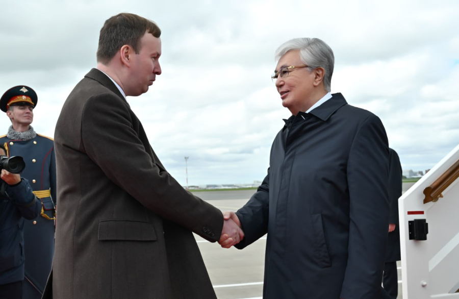 Касым-Жомарт Токаев прибыл в Москву