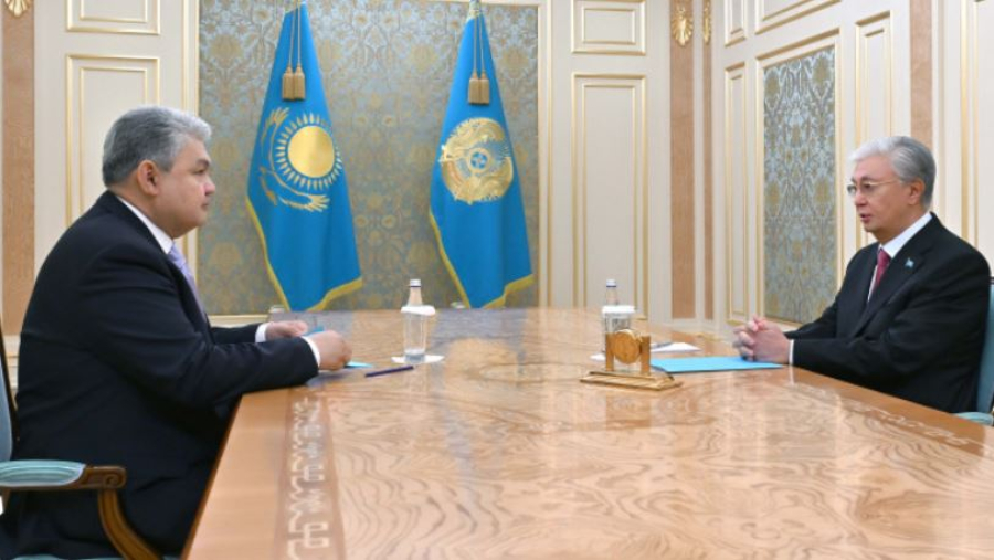 Президент жаңадан тағайындалған Сыртқы істер министрін қабылдады