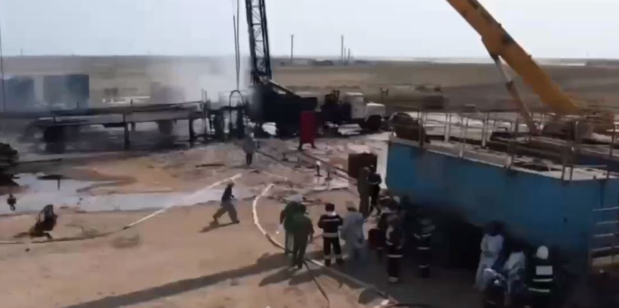 Авария на газовой скважине в Мангистауской области устранена