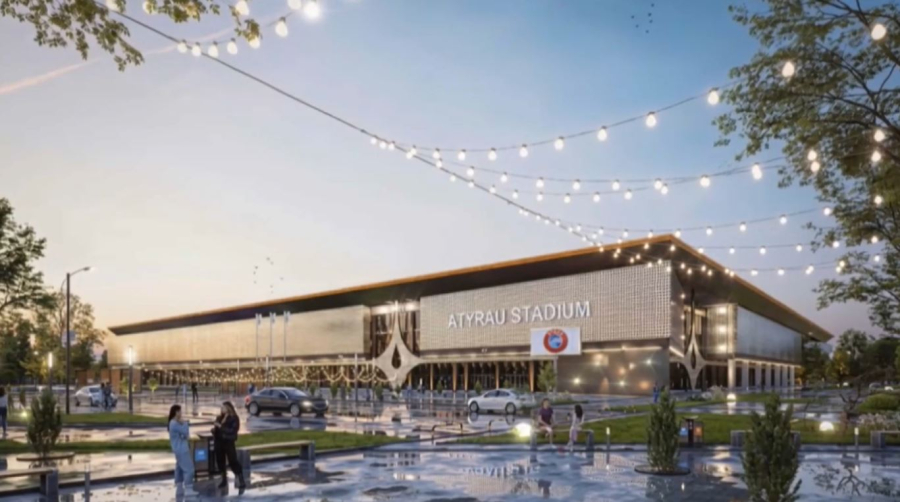 Стадион на 12 тысяч зрителей строят в Атырау
