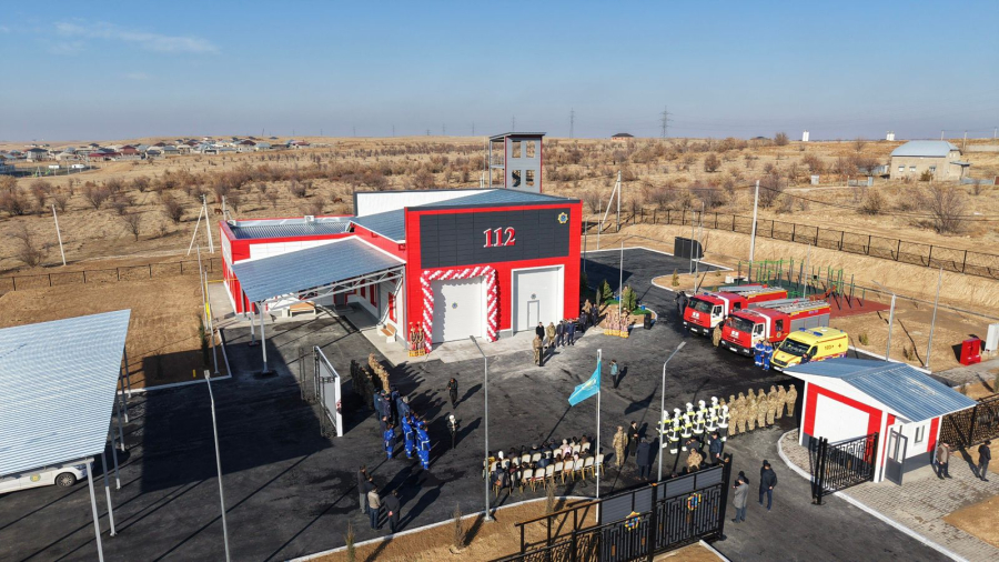 Универсальный комплекс экстренных служб открылся в Шымкенте