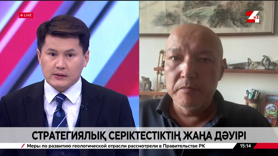 Стратегиялық серіктестіктің жаңа дәуірі. Айдар Әміребаев