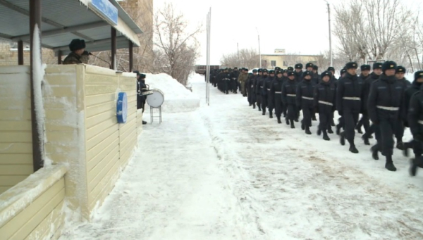 Нацгвардейцы на страже общественного порядка