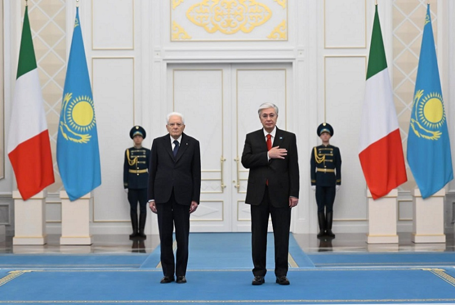 В Казахстан с официальным визитом прибыл Президент Италии