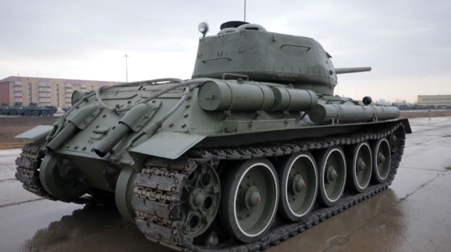 От Курской дуги до Астаны: боевой Т-34 выйдет на парад Победы