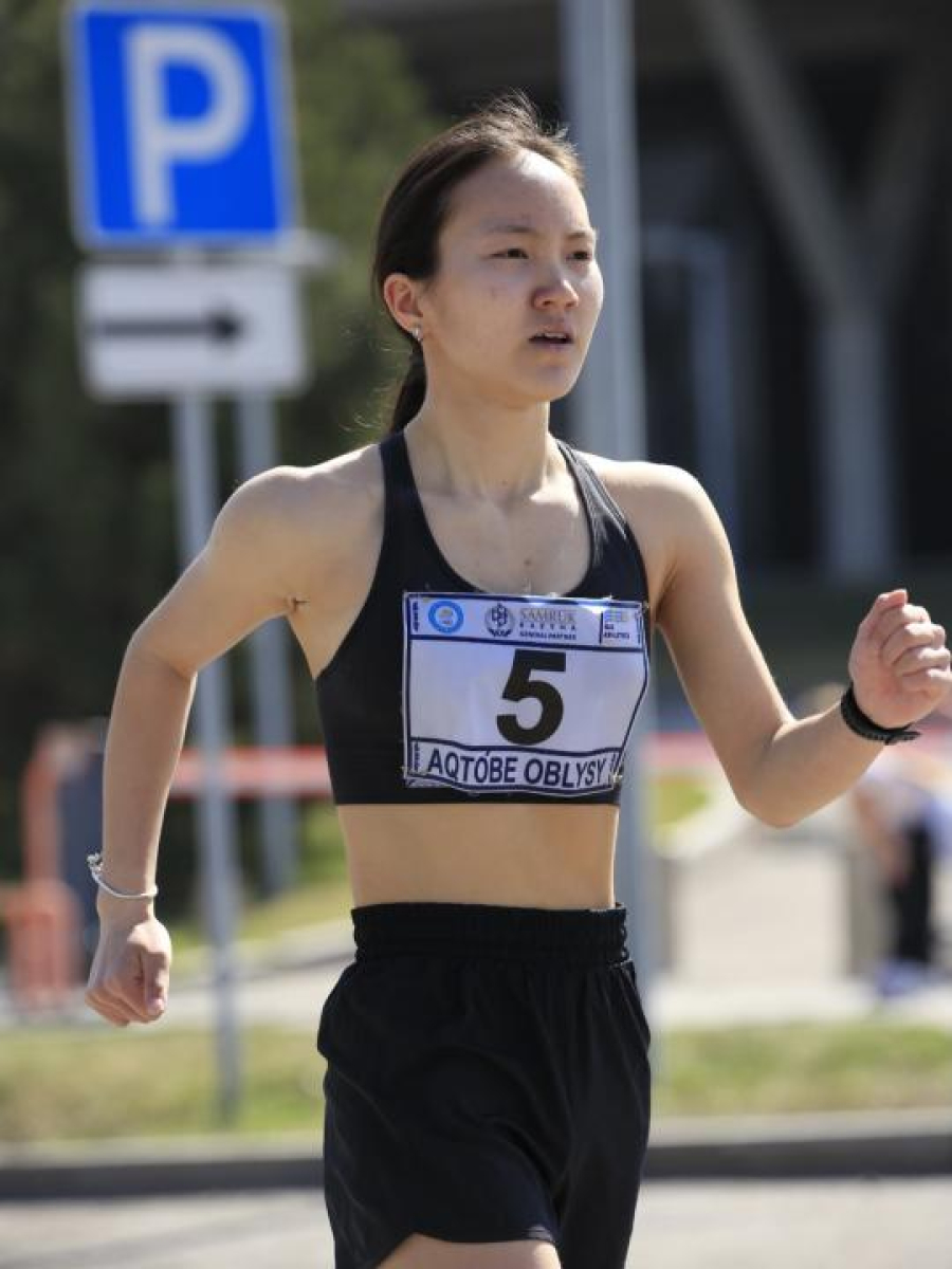 Актюбинская спортсменка стала чемпионкой Казахстана по спортивной ходьбе