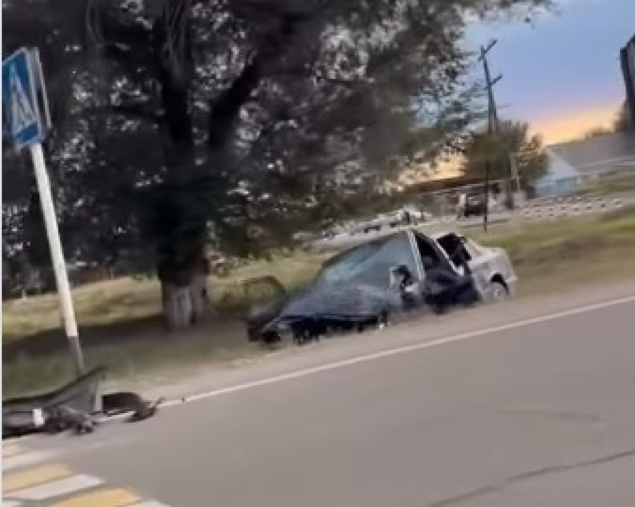 Скрин видео instagram.com/taldykorganec_kolesa/