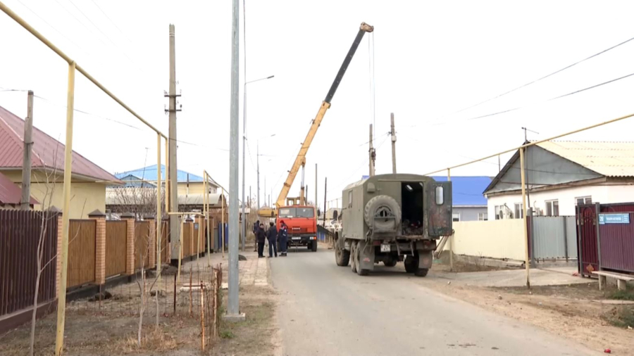 Атырауда 454 көшенің жарық шамы жаңартылды