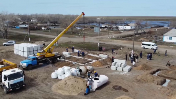 Елді мекендерде тасқыннан кейін дезинфекциялау жүріп жатыр