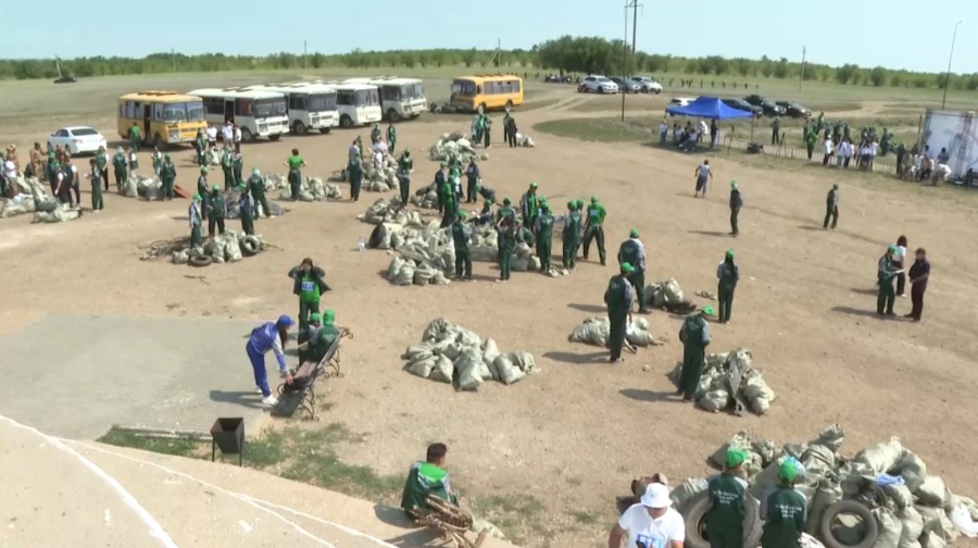 Экологический плоггинг JASYL CROSS – 2025 провели в Актобе