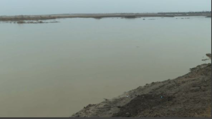 Жабай өзенінде су деңгейі түсті