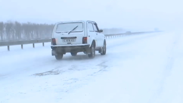 Боранға байланысты еліміздің шығысында көлік қозғалысы шектелді