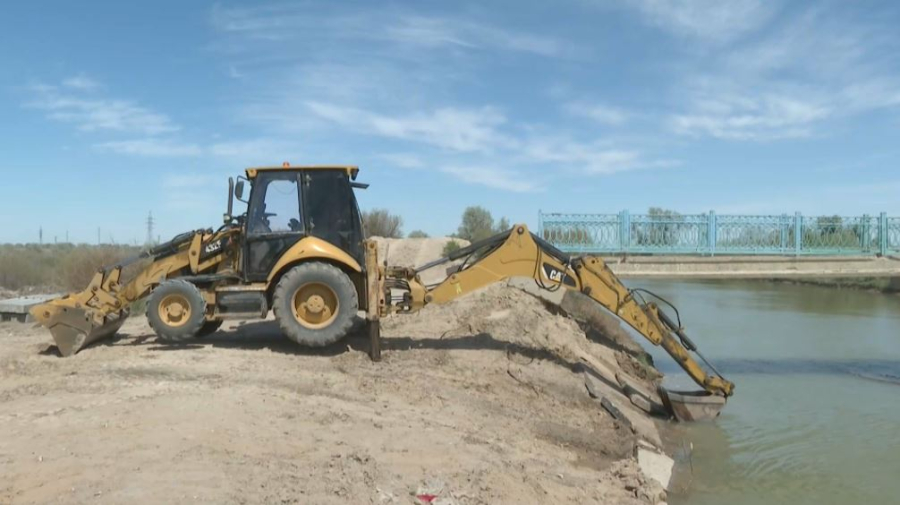 Новый автомобильный мост строят в Кызылорде