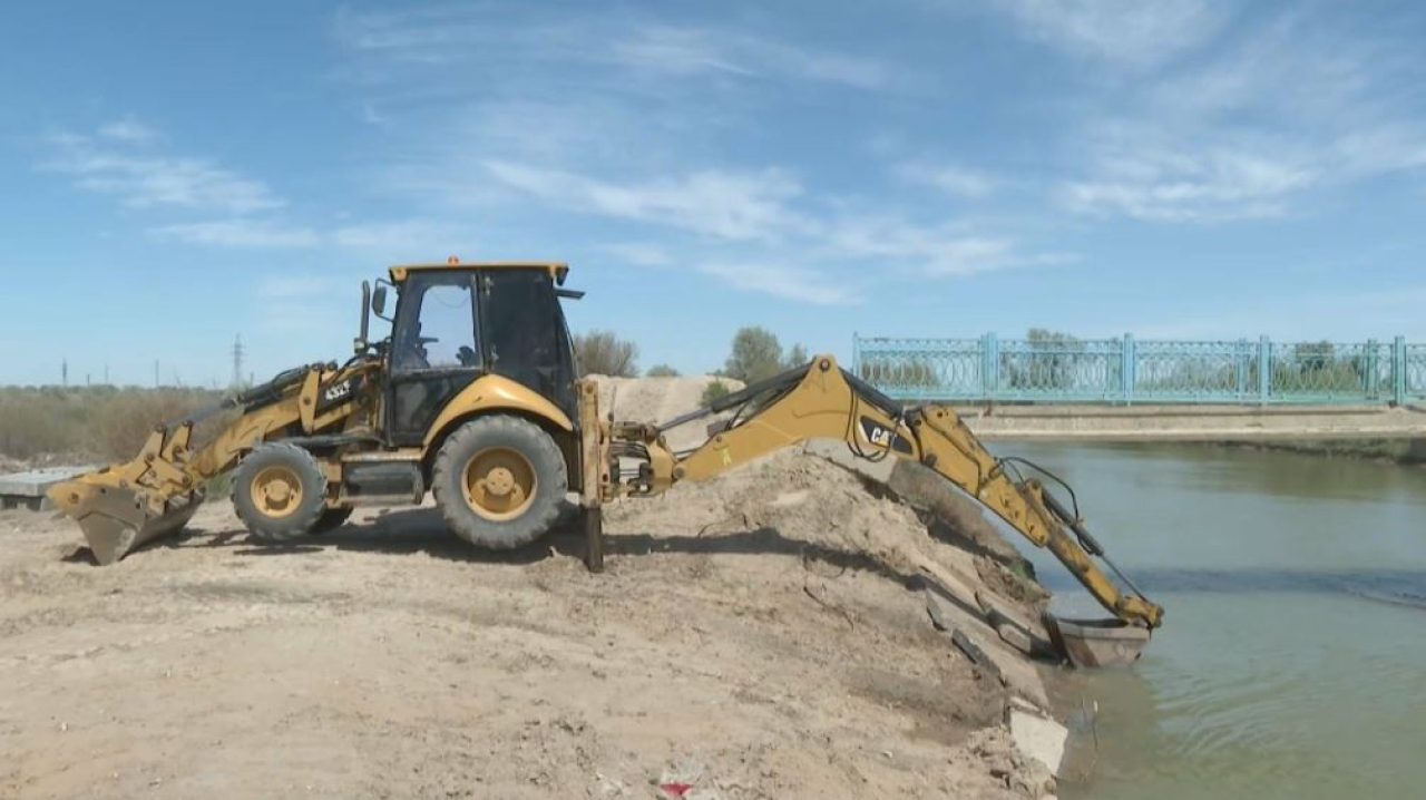 Новый автомобильный мост строят в Кызылорде