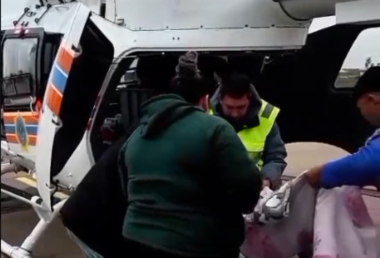 Ребёнка с ожогами экстренно доставили вертолётом в Кокшетау