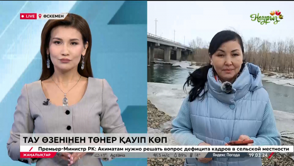 ШҚО-ның 6 ауданында су тасқыны қаупі бар. LIVE