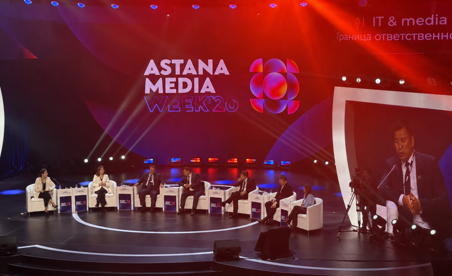 Kazakhstan Calls for Common AI Standards in Newsrooms at Astana Media Week 2026