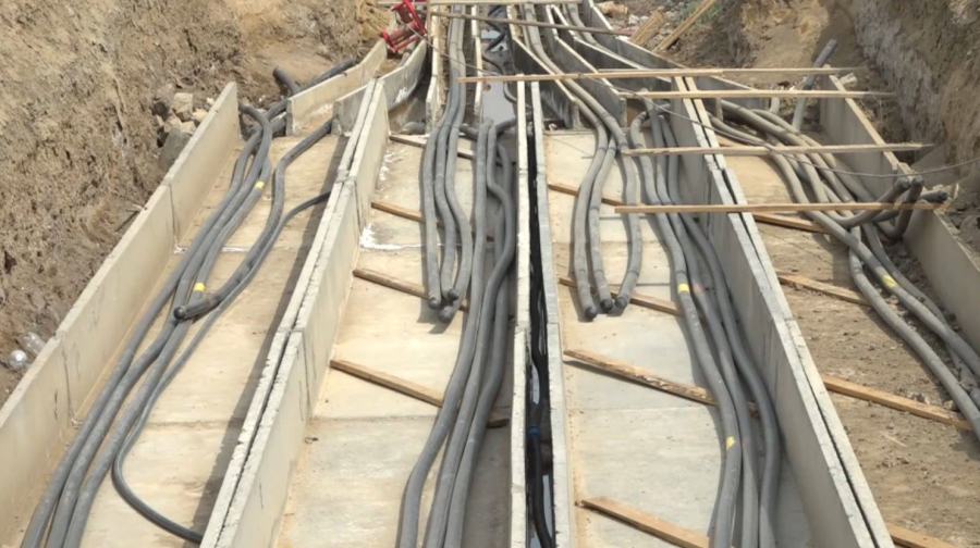 Атырауда электр желісі жер астымен жүргізіледі