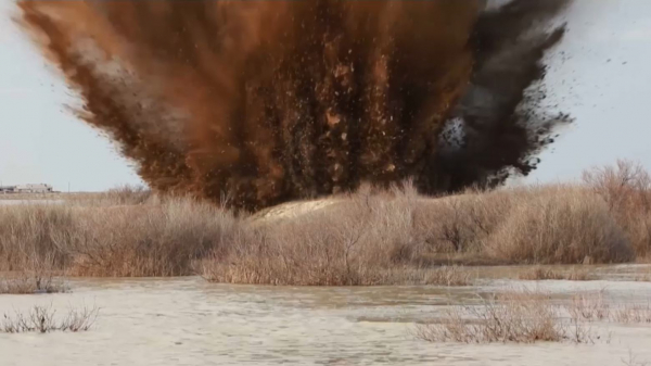 Атырау облысында жасанды бөгеттерді жару жұмыстары басталды