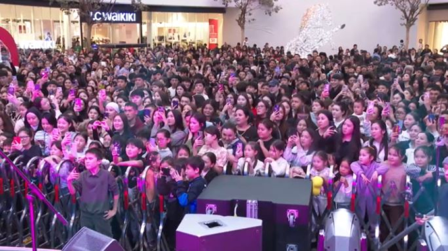 Концерт в поддержку проекта новой Конституции в Астане