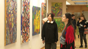 Выставка Мажита Байтенова открылась в музее искусств в Алматы
