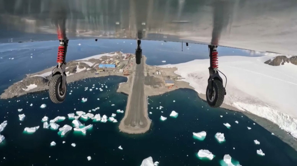 Антарктида дрон арқылы бақыланады