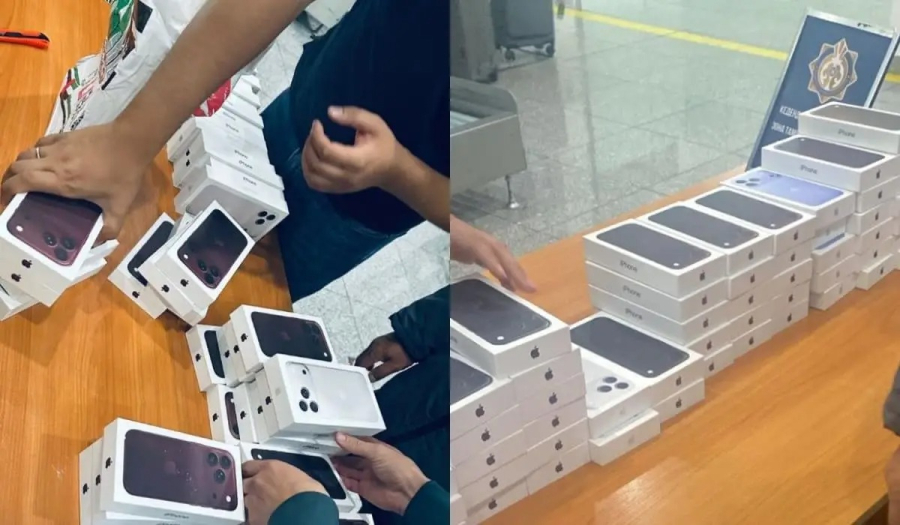 Более 200 iPhone 18 пытались провезти через «зелёный коридор» в Астане