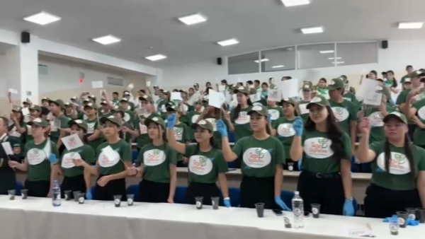 «Таза Қазақстан»: школьники высаживают туи в Чарынском нацпарке