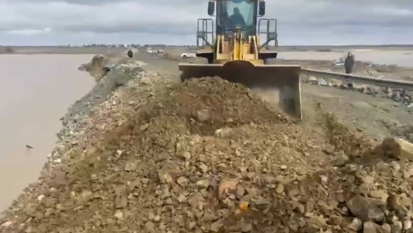 Мост на трассе «Самара – Шымкент» восстановили за сутки