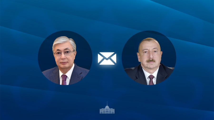 Мемлекет басшысы Әзербайжан Президентіне құттықтау жеделхатын жолдады