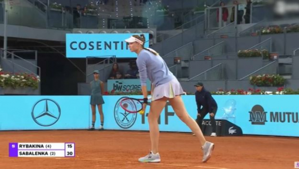 Рыбакина проиграла в полуфинале турнира WTA-1000 в Мадриде