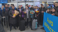 Молодежная сборная Казахстана по боксу вернулась домой из Таиланда