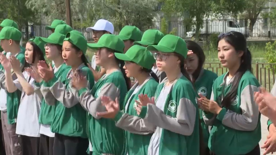 В трудовой отряд «Жасыл ел» приняли 700 детей в области Улытау