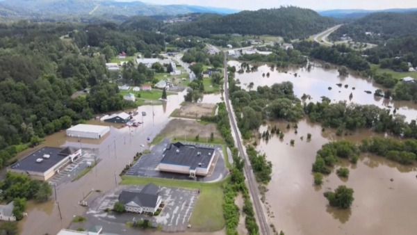 Вермонт штатында алапат тасқын жүрді