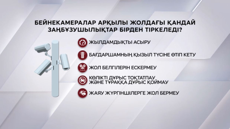 Елде көлік жүргізушілеріне бақылау күшейеді