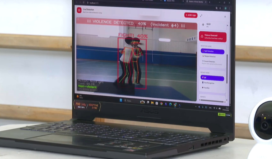 Школьники из Актау создали систему для распознания агрессии