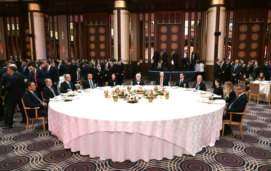 Presidents of the Organization of Turkic States Attend Concert Featuring Artists of the Turkic World