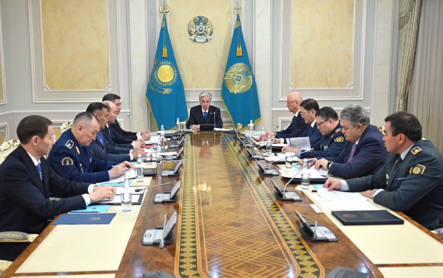 Мемлекет басшысы Қауіпсіздік Кеңесінің отырысын өткізді