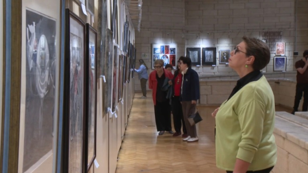 Выставка-биеннале «Графика Казахстана» открылась в Алматы