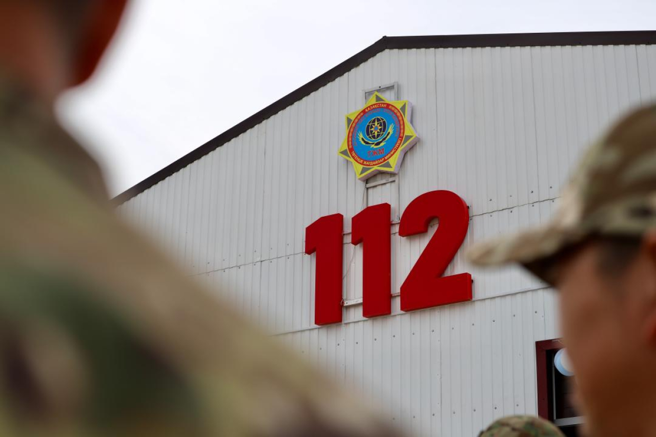 Новое пожарное депо открыли в Атырауской области