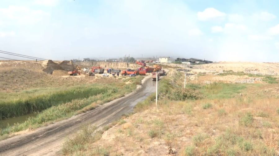 Алматыда полигондағы өрт сөндірілді