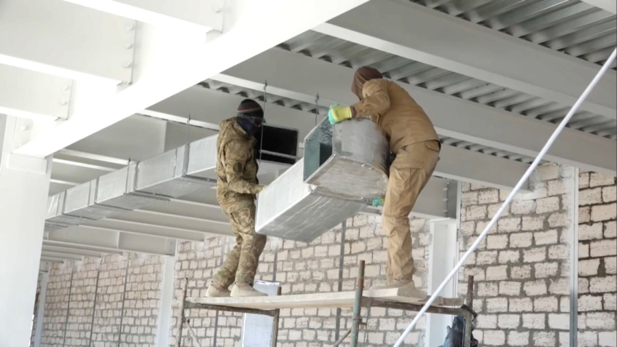 Кендірліде әуежай құрылысының 60%-ы аяқталды