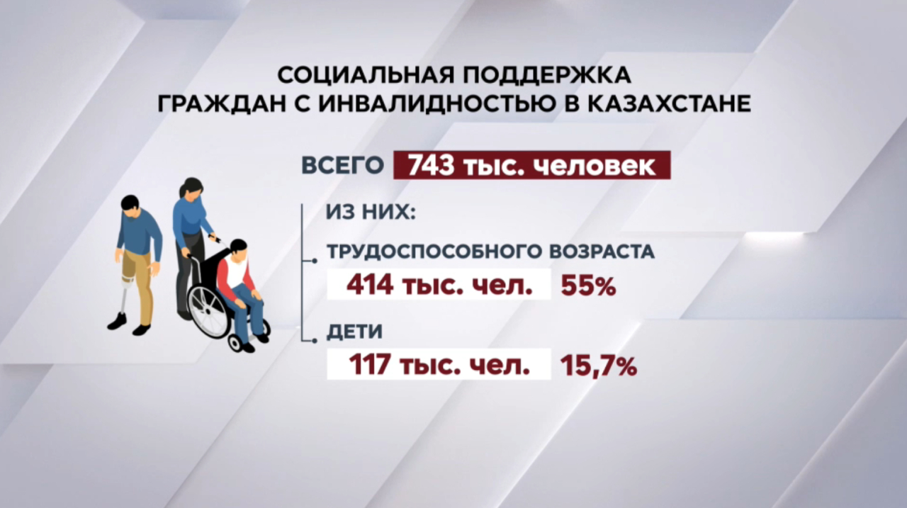 700 тысяч казахстанцев имеют инвалидность