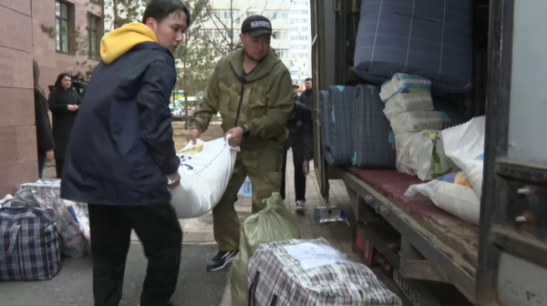 Су тасқыны: Астана жастары игі іске атсалысты