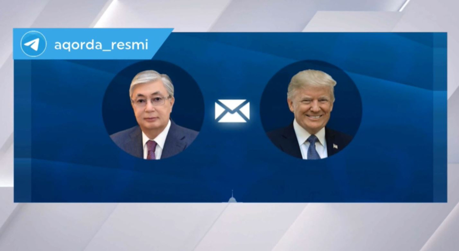 Токаев поздравил президента США