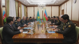 Министры обороны Казахстана и Азербайджана встретились в Астане